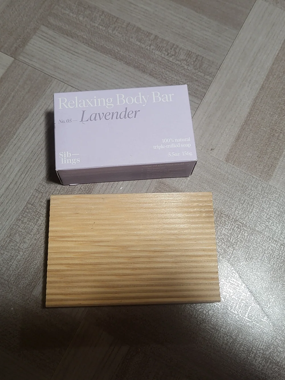 -Siblings Lavender Soap Ritual Set - Lavender